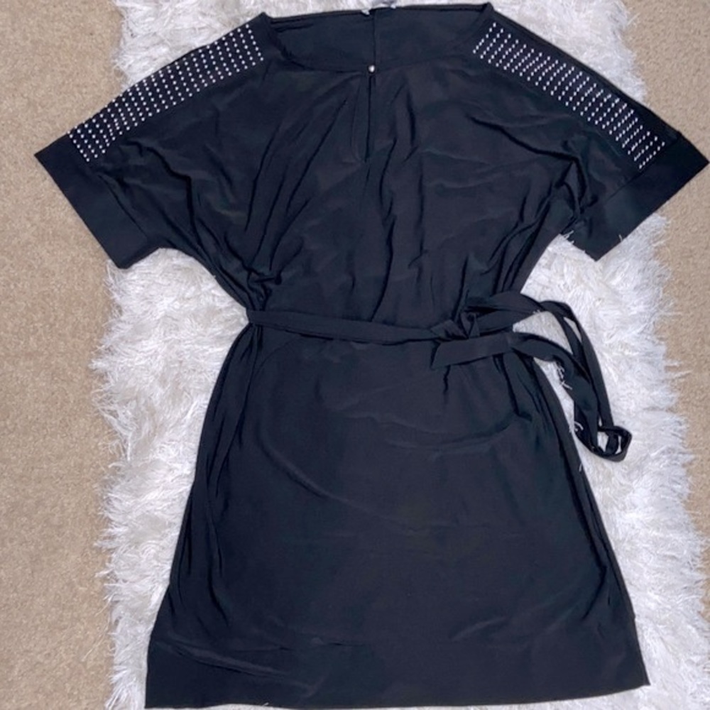 Sexy Belted Dress w Stud Accents (18/20)